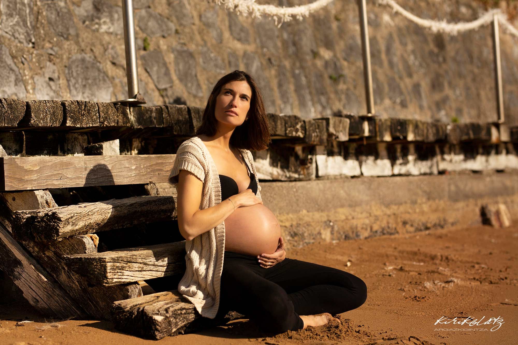 Embarazadas Costa Bizkaia Pedernales Fotografía Kirikolatz Fotos